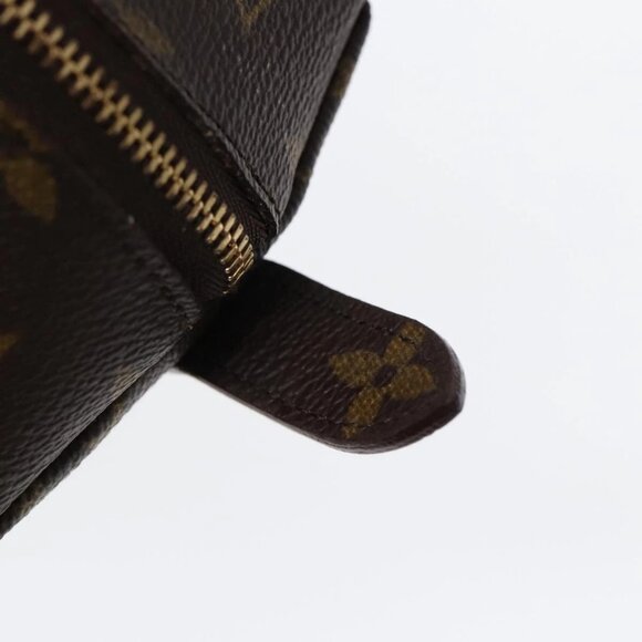 LOUIS VUITTON Monogram Trousse Demi Ronde Cosmetic Pouch M47520 LV Auth 86597 - Picture 9 of 16